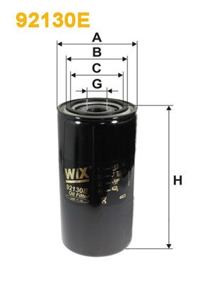 WIX FILTERS Öljynsuodatin 92130E